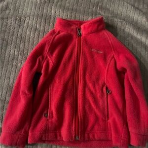 Columbia Kids Pink Fleece Jacket Size 3T